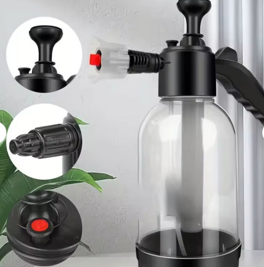 Hand Pump Foam Car Wash Sprayer Bottle Air Pressure Sprayer Car Cleaning Tools Gardening Spray Bottle Air Pump Watering Bottle